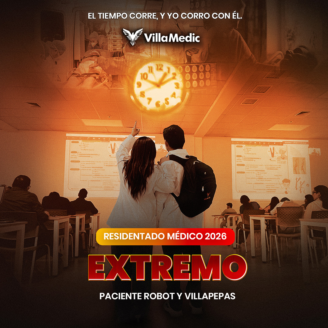 Residentado Médico Extremo 2026 · Paciente robot y villapepas